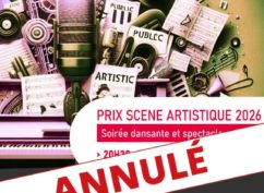ANNULÉ ! Prix scène artistique 2026