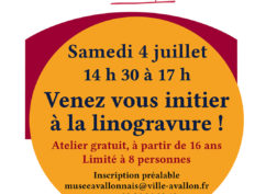 Atelier d&rsquo;initiation à la linogravure