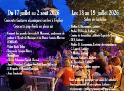 Festival Guitares en Morvan – Concerts pop-rock et classiques – Salon de lutherie