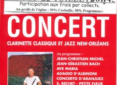 Concert clarinette classique et jazz New-Orléans