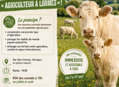 Et si vous découvriez le quotidien d’un agriculteur…