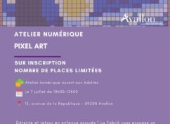 Atelier numérique – Pixel art