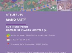 Atelier jeu – Mario Party
