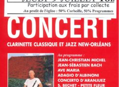 Concert clarinette classique et jazz New-Orléans