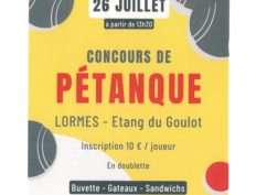 Concours de Pétanque