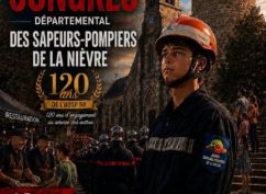 108e congrès départemental des Sapeurs-pompiers de la Nièvre