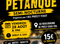 Concours de pétanque
