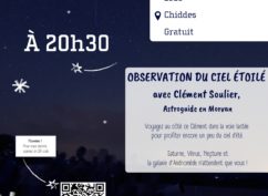 Observation ciel étoilé