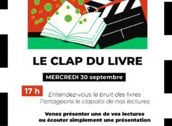 Le CLAP du livre !