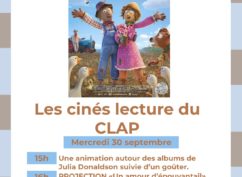 Les cinés lecture du CLAP
