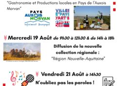 Programme d’activités du mois d’août à la Micro-Folie de Saulieu