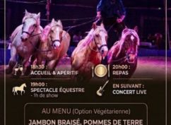 Evenement solidaire : spectacle équestre, repas et concert