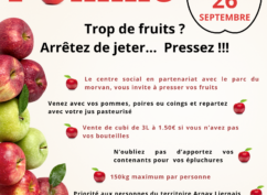 Fête de la pomme : pressoir
