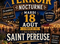 Marché du terroir nocturne