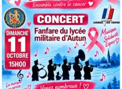 Octobre Rose : Concert de la fanfare du Lycée militaire d&rsquo;Autun