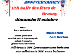 Repas des anniversaires