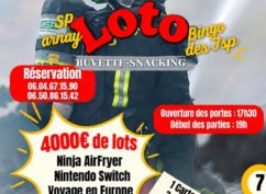 Loto des Sapeurs-Pompiers d’Arnay-le-Duc
