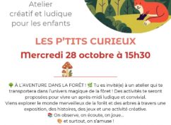 Atelier créatif Les p’tits curieux