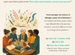 café débat littéraire