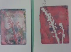 Atelier Gelly Print (impression végétale) – Atelier pour les 7/12 ans