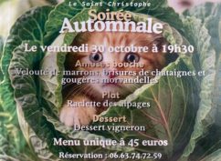 Soirée automnale