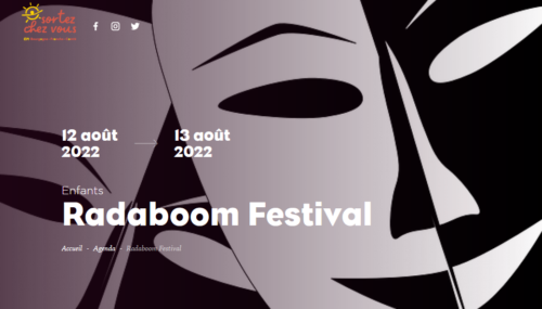<h4><b>13 - RADABOOM </b><br> Organisation 2ème édition Radaboom Festival à Moux<br>_</h4>